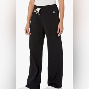 NWT Russell Athletic Women’s Black Jersey Pull On Athletic Pants  - Size M